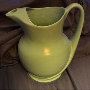Vintage Ceramic Blue/Green Pitcher